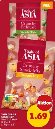 PENNY Taste of ASIA Snack-Mix Angebot