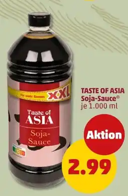 PENNY Taste of ASIA Soja-Sauce Angebot