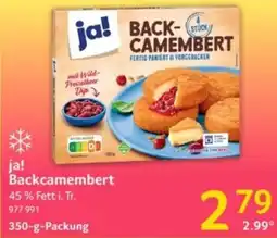 Selgros ja! Backcamembert Angebot