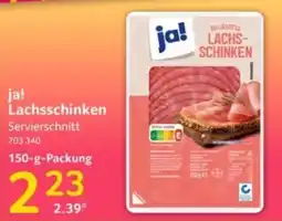 Selgros ja! Lachsschinken Angebot