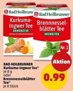 PENNY Bad Heilbrunner Kurkuma-Ingwer Tee Angebot