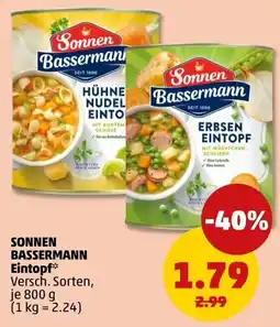 PENNY Sonnen Bassermann Eintopf Angebot