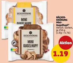 PENNY BÄCKERKRÖNUNG Mini-Gugelhupf Angebot