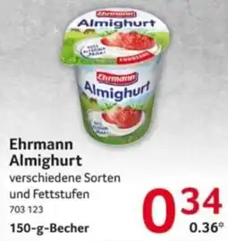 Selgros Ehrmann Almighurt Angebot
