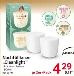 Selgros Nachfüllkerze „Cleanlight“ Angebot