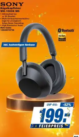 Expert SONY Bügelkopfhörer WH-1000X M5 Angebot