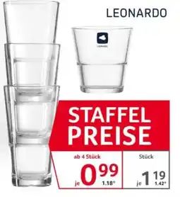 Selgros LEONARDO Gläser Angebot