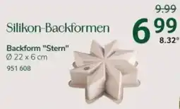 Selgros Silikon-Backformen Backform "Stern" Angebot