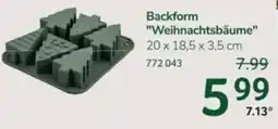 Selgros Backform "Weihnachtsbäume" Angebot