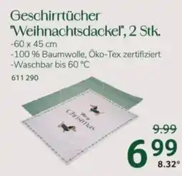 Selgros Geschirrtücher "Weihnachtsdackel" Angebot