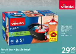 Selgros vileda Turbo Box + Scrub Brush Angebot