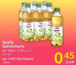 Selgros Quelly Apfelschorle Angebot