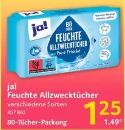 Selgros ja! Feuchte Allzwecktücher Angebot