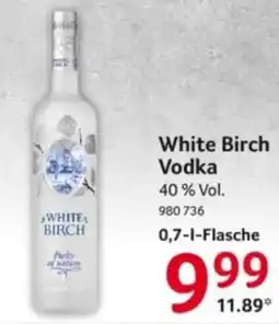 Selgros White Birch Vodka Angebot