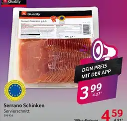 Selgros Quality Jamón Serrano g.t.S. Angebot