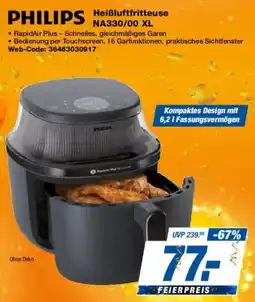Expert PHILIPS Heißluftfritteuse NA330/00 XL Angebot