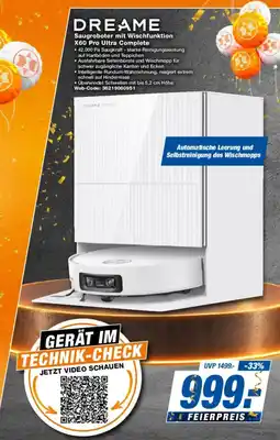 Expert DREAME Saugroboter mit Wischfunktion X60 Pro Ultra Complete Angebot