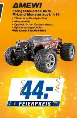 Expert AMEWI Ferngesteuertes Auto M-Land Monstertruck 1:16 Angebot