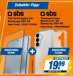 Expert sbs Full Schutzglas für Samsung S26 FE Angebot