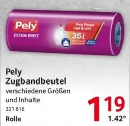 Selgros Pely Zugbandbeutel Angebot