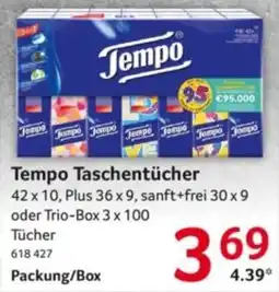 Selgros Tempo Taschentücher Angebot