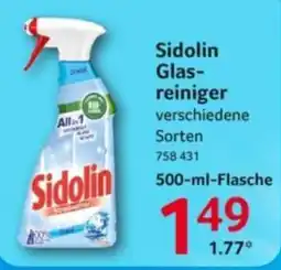 Selgros Sidolin Glasreiniger Angebot