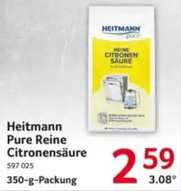 Selgros Heitmann Pure Reine Citronensäure Angebot