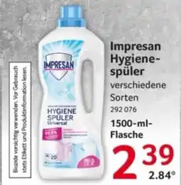 Selgros Impresan Hygiene-spüler Angebot
