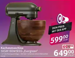 Selgros Küchenmaschine 5KSM180WSEEG „Evergreen“ Angebot
