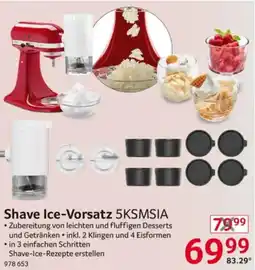 Selgros Shave Ice-Vorsatz 5KSMSIA Angebot