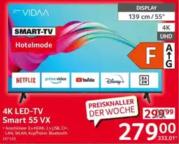 Selgros 4K LED-TV Smart 55 VX Angebot