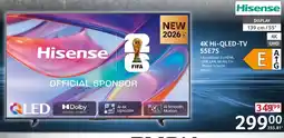 Selgros Hisense 4K Hi-QLED-TV 55E7S Angebot