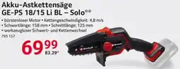 Selgros Einhell Akku-Astkettensäge GE-PS 18/15 Li BL - Solo Angebot