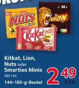 Selgros Kitkat, Lion, Nuts oder Smarties Minis Angebot