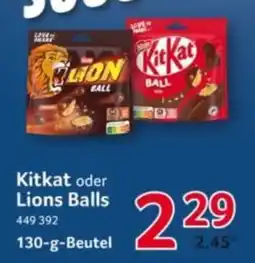 Selgros Kitkat oder Lions Balls Angebot