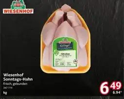 Selgros Wiesenhof Sonntags-Hahn Angebot