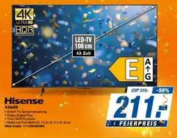 Expert Hisense LED-TV 43A6S Angebot