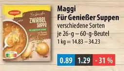 V Markt Maggi Zwiebelsuppe Angebot