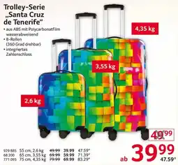 Selgros Trolley-Serie „Santa Cruz de Tenerife“ Angebot