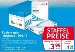 Selgros Kopierpapier „Business“, DIN A4 Angebot