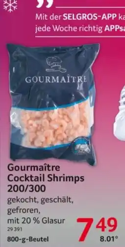 Selgros Gourmaître Cocktail Shrimps Angebot