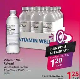 Selgros Vitamin Well Reload Angebot