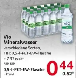 Selgros Vio Mineralwasser Angebot