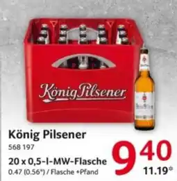 Selgros König Pilsener Angebot