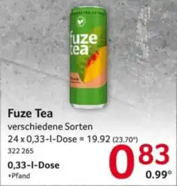 Selgros Fuze Tea Angebot