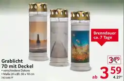 Selgros Grablicht 7D mit Deckel Angebot