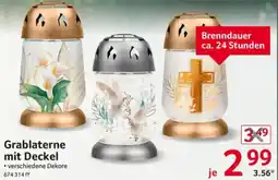 Selgros Grablaterne mit Deckel Angebot