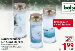 Selgros Dauerbrenner Nr. 6 mit Deckel Angebot