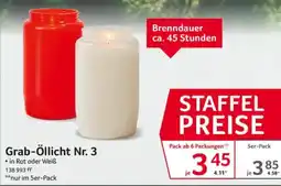 Selgros Grab-Öllicht Nr. 3 Angebot