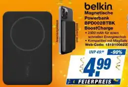 Expert belkin Magnetische Powerbank BPD002BTBK BoostCharge Angebot